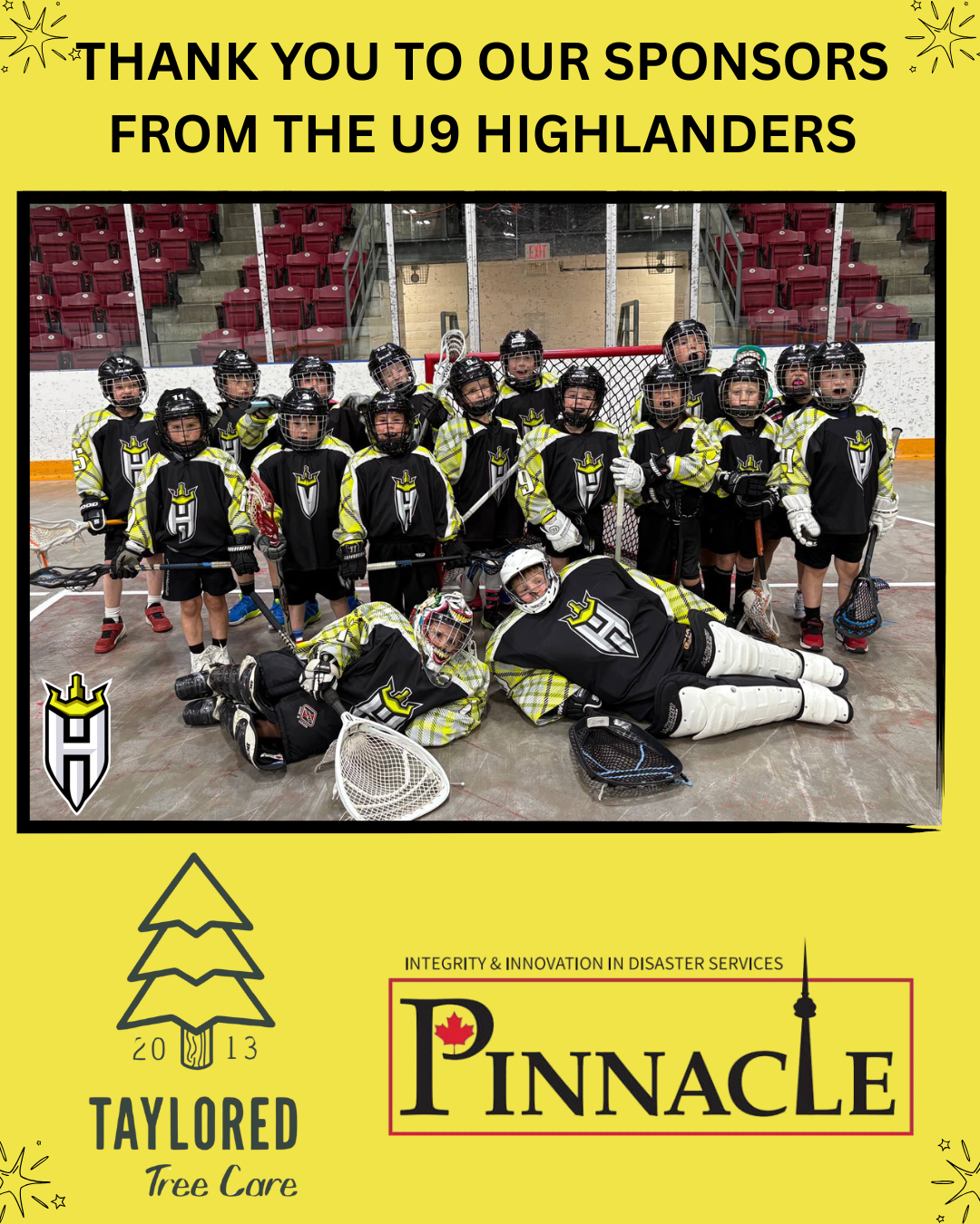 U9 2025 SPONSORS